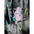 thumbnail image 6 of Pokémon Men's Pikachu Squirtle and Jigglypuff Tie Dye Adult Sleep Bottoms Pajama Pants, 6 of 6