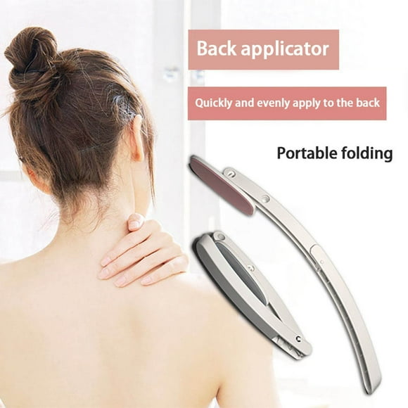 Holiday Gifts! Gspmoly Facial Cleansing Brush, Portable Back Applicator Back Beauty Artifact Back Body Lotion Applicator Body Lotion Brush Back Lotion Microdermabrasion Machine