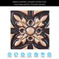 thumbnail image 3 of Vintage Pattern Tin Ceiling Tiles interior decorative panel for Restaurant PL16 Traditional copper 10Pcs/pack, 3 of 9