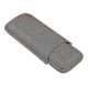 thumbnail image 2 of Portable Moisturizing Cigar Accessory Brown Leather Travel Cigar Case For 2 Tubes|cigar Accessories-M, 2 of 5