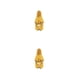 thumbnail image 2 of Methold Caminar Senderismo Chubasquero para mascotas Animal pequeño Impermeable Reutilizable Poncho lavable 4 patas Chubasquero Ropa Amarillo L 2piezas, 2 of 6