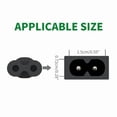 thumbnail image 6 of Ac Power Cord Cable For Lg 43Ur9000Pua 50Ur8000Aua 50Ur9000Pua Led Tv, 6 of 6