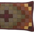thumbnail image 2 of VHC Brands Heritage Farms Window Curtain, Standard Sham, Red, 21x27, 2 of 3