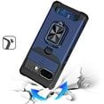 thumbnail image 2 of For Google Pixel 9A Multi-Functional Card Magnetic Ring Stand Hybrid Camera Case Cover - Blue, 2 of 3