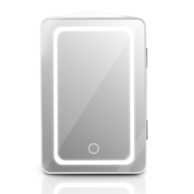 Mini Refrigerador Skincare 5L Puerta Espejo Luz Touch Hukën