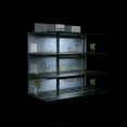 thumbnail image 4 of 1/64 Scale Die-cast Model Car Display Case with LED Light, Diorama Car Garage Model,City 4-layer Parking Lot Scene Display Model Gift, 4 of 7