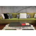 thumbnail image 5 of Torino Madrid Cowhide Pillow Set Silver Black 18x18 2-Pack Decorative Accent, 5 of 5