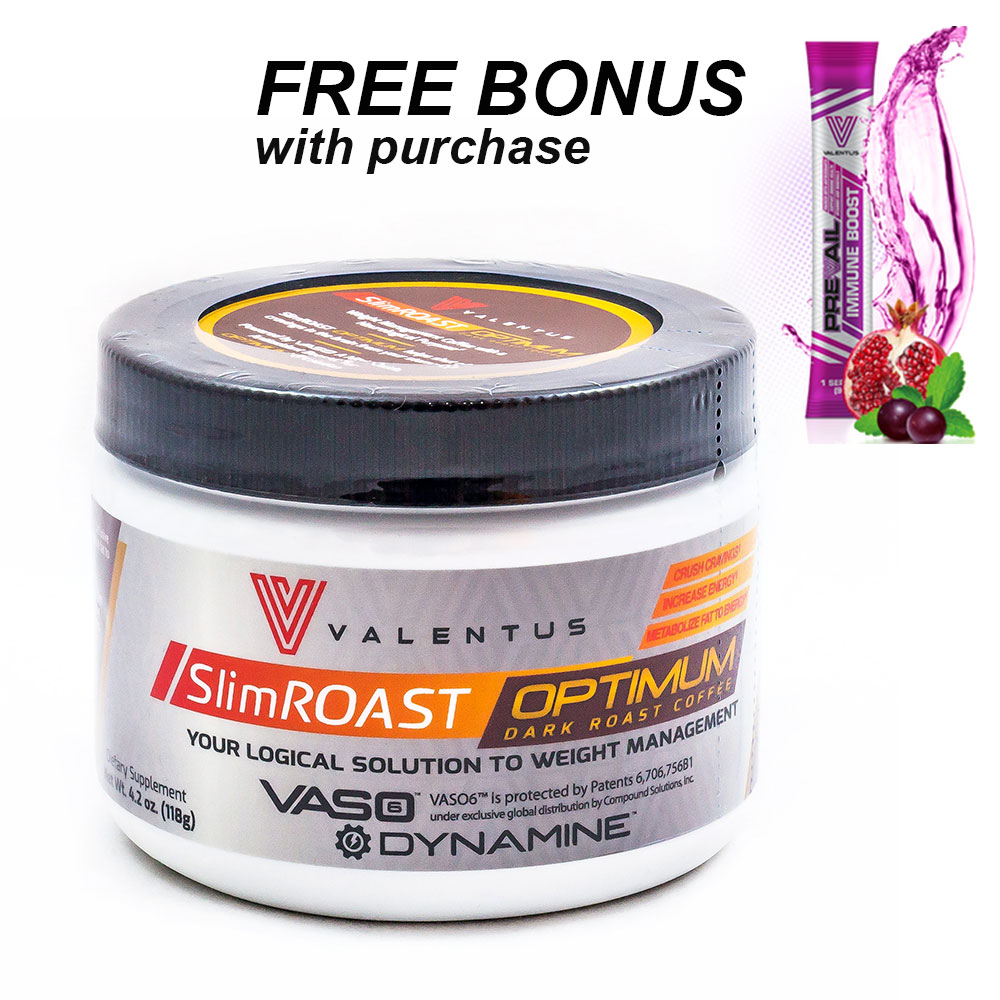 VALENTUS SLIMROAST Optimum Dark Roast Coffee Weight Management Coffee