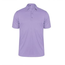 Monterey Club Men's Interlock Solid Tailored Collar Short Sleeve Golf Polo Shirt #3650