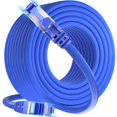 thumbnail image 1 of Cable Ethernet Soibke Cat 6 de 25 pies blindado para exteriores, azul, 1 of 7