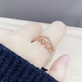 thumbnail image 2 of Anillo de apertura de moda Sonducket anillos ajustables de cristal accesorio de vestir joyería para boda fiesta viaje, 2 of 6