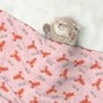 thumbnail image 2 of Pofeuu Cartoon Lobsters 3 Print Puppy Blanket,Dog Blankets,Pet Blanket Cozy Cat Blankets for Indoor Cats, Fuzzy Pet Blanket for Kitten Doggy Dog Blankets-Small, 2 of 8