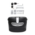 thumbnail image 3 of Vsenkes Bike Basket with Lock Basket for Biking Mountain Road Riding Black White S, 3 of 9