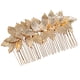 thumbnail image 1 of BRIGHTFUFU Hoja Novia para bodas Circuño de cabello Fea Hoja Cocina de boda de accesorios para mujeres nupcias, 1 of 7
