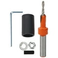 thumbnail image 2 of BTOER 29mm Countersink Drill Bit Shank HSS Woodworking Countersink Router Bit Screw Extractor Remon Demolition For Wood Milling Cutter, 2 of 8