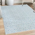 thumbnail image 1 of Luau Decorative Rug, Flourish Pattern with Blossoming Hibiscus Flowers Springtime in Hawaii Theme, Quality Carpet for Bedroom Dorm and Living Room, 6 Sizes, Pale Blue, by Ambesonne, 1 of 4