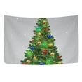 thumbnail image 3 of Tapiz de árbol de Navidad, decoración para colgar en la pared, decoración del hogar, sala de estar, dormitorio, 230x150 Cm, 3 of 3