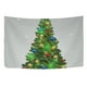 thumbnail image 3 of Tapiz de árbol de Navidad, decoración para colgar en la pared, decoración del hogar, sala de estar, dormitorio, 200x150 Cm JAMW Sencillez, 3 of 3