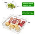 thumbnail image 2 of Bandeja para servir dividida Taiuloo con tapa y asa, 186 oz + 6 x 24 oz, 2 of 7