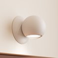 thumbnail image 2 of Sonneman 7500.97 Hemisphere 5" Tall Led Wall Sconce - Black, 2 of 7