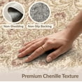 thumbnail image 6 of ODIKA 8'x10' Washable Area Rug Pink Boho Songbird Featuring Scrolling Vine Borders Vintage Extra for Living Room, Under Sectional, Family , Durable, Non-Slip, 6 of 7