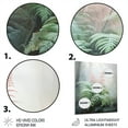thumbnail image 3 of Designart "Ferns love expression VI" Ferns Metal Wall Decor, 3 of 5