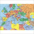 thumbnail image 2 of 24x36 World Classic Elite Wall Map Mural Poster Laminated, 2 of 4