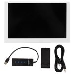 MesaSe moniteur 5in Écran d'affichage USB Type C IPS Accessoire Computer Full View pour Itx Chassis Blanc