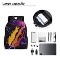 thumbnail image 6 of Prestonplayz Backpack 3D Print Lightweight Bookbag Casual Sport Daypack Travel Bag Laptop, 6 of 8