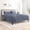 Stone, variant on Queen Size Ultra Soft Bed Sheet Sets, Clay - 4 Piece - Case of 12