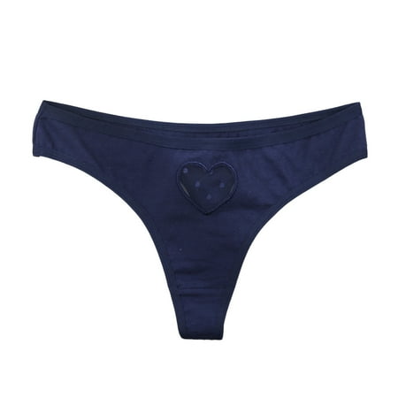 

Women s Panties Casual Solid Color Low Waist Cotton Brief Thong Lingerie Cotton Briefs Comfy Soft Underpants