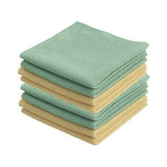 Superio Microfiber Cloths for Cleaning 12'' Washcloths For Auto, Home, And Office