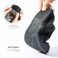 thumbnail image 4 of Pmoiste Fuzzy House Slippers for Men Comfy Memory Foam Non Slip Warm Winter Slip On Slipper, 4 of 7