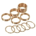 thumbnail image 1 of Anillos O de Metal Uxcell 30mm / 1.2", Paquete de 20 Hebilla de Anillo O de Aleación de Zinc, 1 of 1