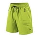 thumbnail image 1 of Mens Trabajo Pantalones Cortos de Moda de Color Sólido Suelto Cómodo Movimiento Cortos de Piernas Rectas para Diario Y Casual, 1 of 5