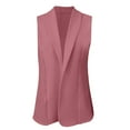 thumbnail image 6 of Lroveb Sleeveless Blazers for Women Business Casual 2025 Summer Vest Lightweight Lined Fashion Work Tops Suit Jacket, 6 of 6