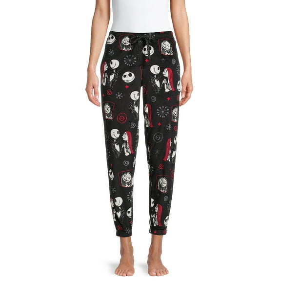 Disney Women's and Women's Plus Plush Sleep Jogger Pants