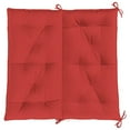 thumbnail image 5 of vidaXL Garden Bench Cushion Red Oxford fabric 78.7 x 19.7 x 2.8 inches, 5 of 7