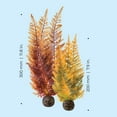 thumbnail image 3 of biOrb Aquarium Plants Autumn Fern Set of 2 - Plastic, Medium, Red & Yellow, 3 of 8