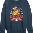 thumbnail image 3 of Spongebob Squarepants - Bikini Bottom Sluggers Women's Lightweight French Terry Wide Neck Long Sleeve Graphic Shirt, 3 of 6