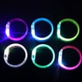 thumbnail image 6 of K-KED 1pc Neon Light Up Bracelet Toys Luminous Wristbands LED Light Up Bracelets-Pink, 6 of 7