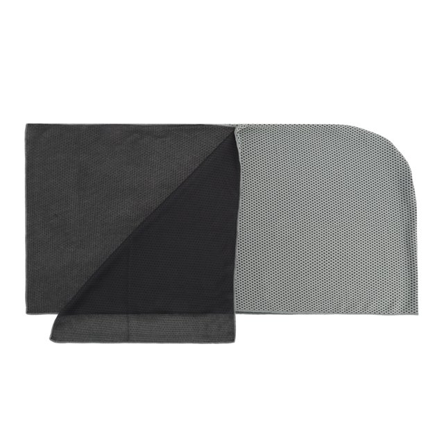 Unique Bargains 1 Pc Sports Towel Fast Drying Gym Towel Gray