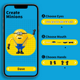 thumbnail image 4 of YOLOPARK Minion Toys, Despicable Me 4 Toy, 4.7"/13cm Mega Minion Dave Action Figures Christmas Gift for Kids Aged 8,9,10 Years Old Boys Girls, 4 of 9