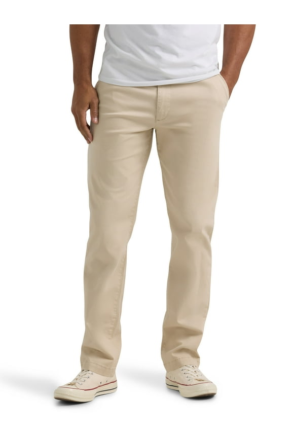 Men's Flat Front Chino with Motion Flex Waistband