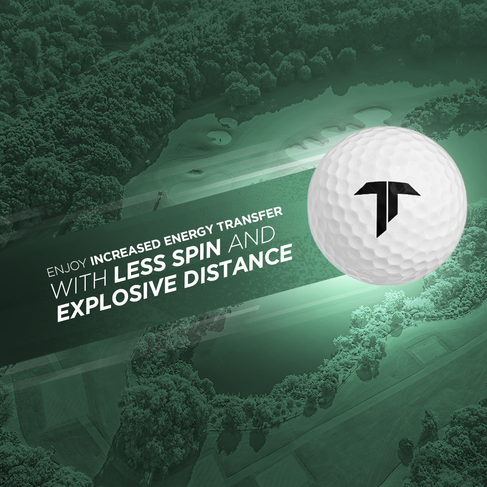 TruScope USGA Approved Golf Balls, Soft Core for Control &  Distance, New 48 Pack, White