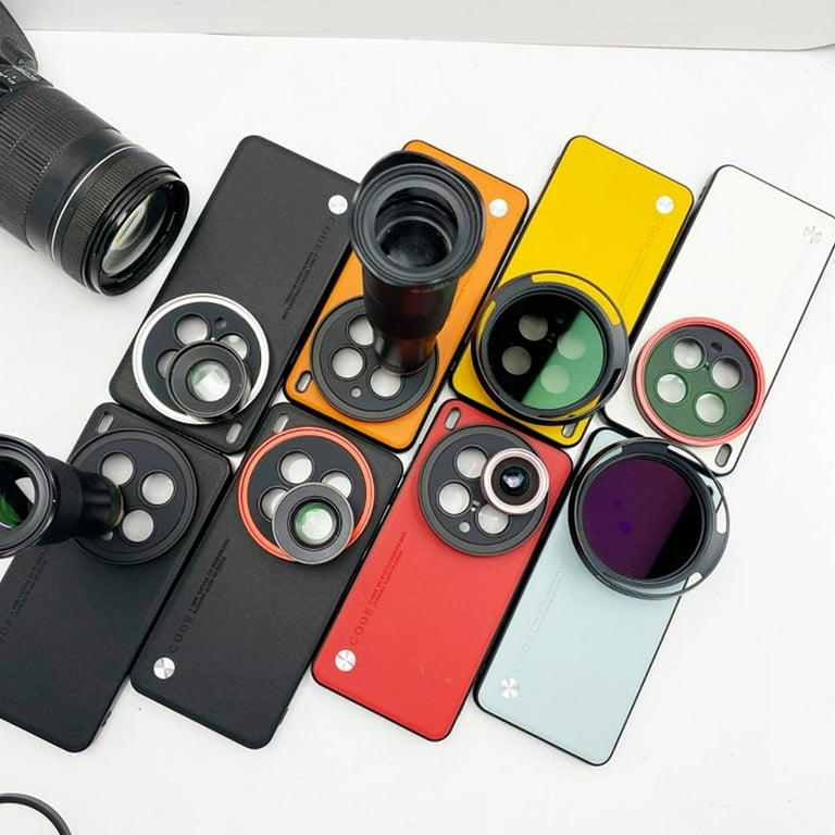 Vivo X200 Pro Phone Case with 17mm and 67mm Thread - Black with