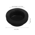 thumbnail image 2 of LABSERRON 30Pcs Waterproof Flashlight Button Covers Rubber Replacement Caps Compatible with Many Models Black, 2 of 8