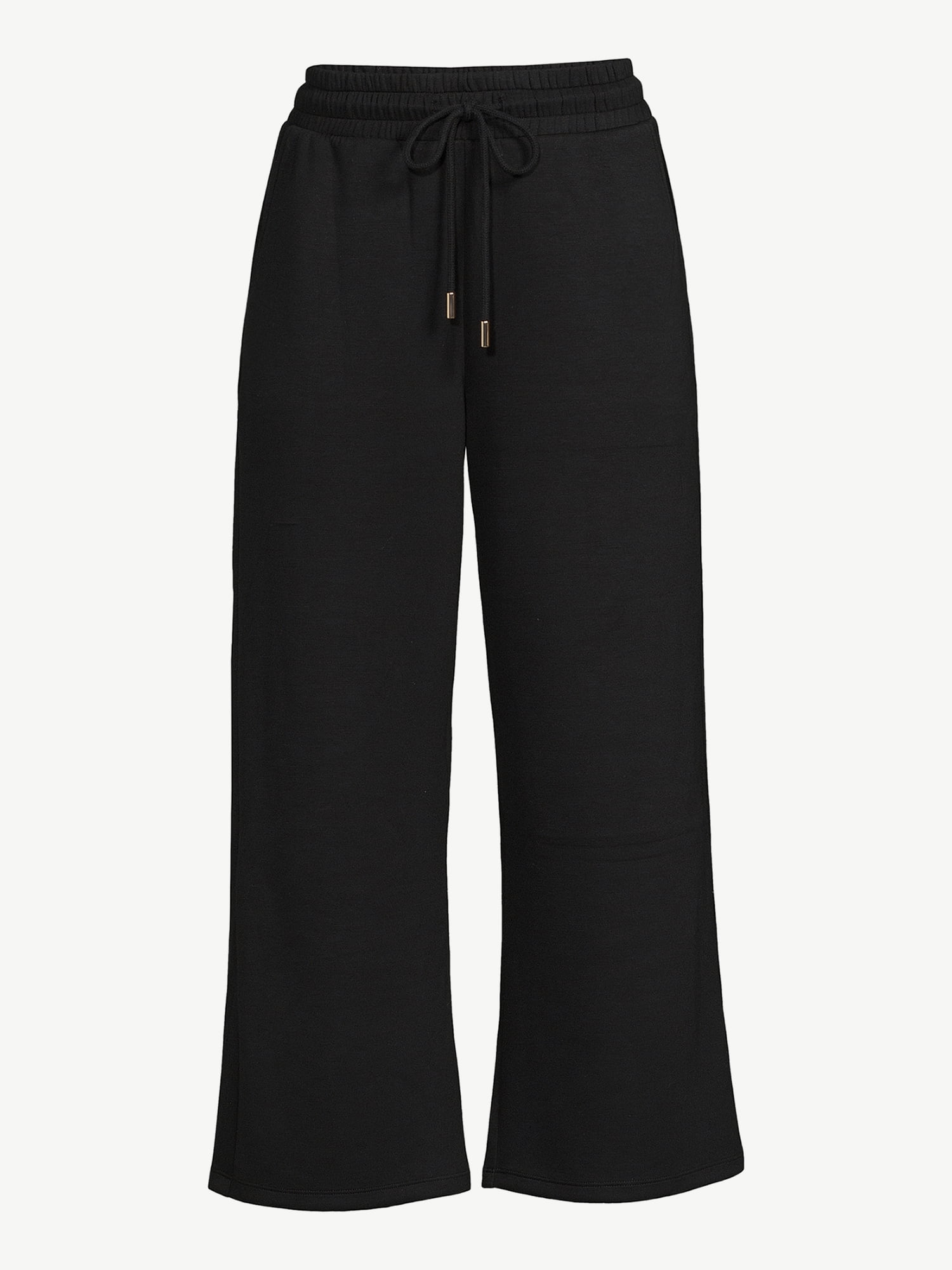Scoop Women's and Women's Plus Ultimate Scubaknit Cropped Sweatpants, Sizes XS-4X