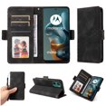 thumbnail image 1 of Funda GANGXUN para Motorola Moto E15 con diseño acolchado elegante, cuero PU, protección total y ajuste preciso, 1 of 5