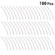 thumbnail image 5 of BRIGHTFUFU 100PCS Girls Bobby Pin Pinza de pelo simple Horquilla decorativa Barrette lateral de metal (blanco), 5 of 7